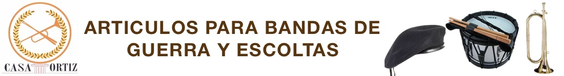 Venta de articulos militares y de bandas de guerra